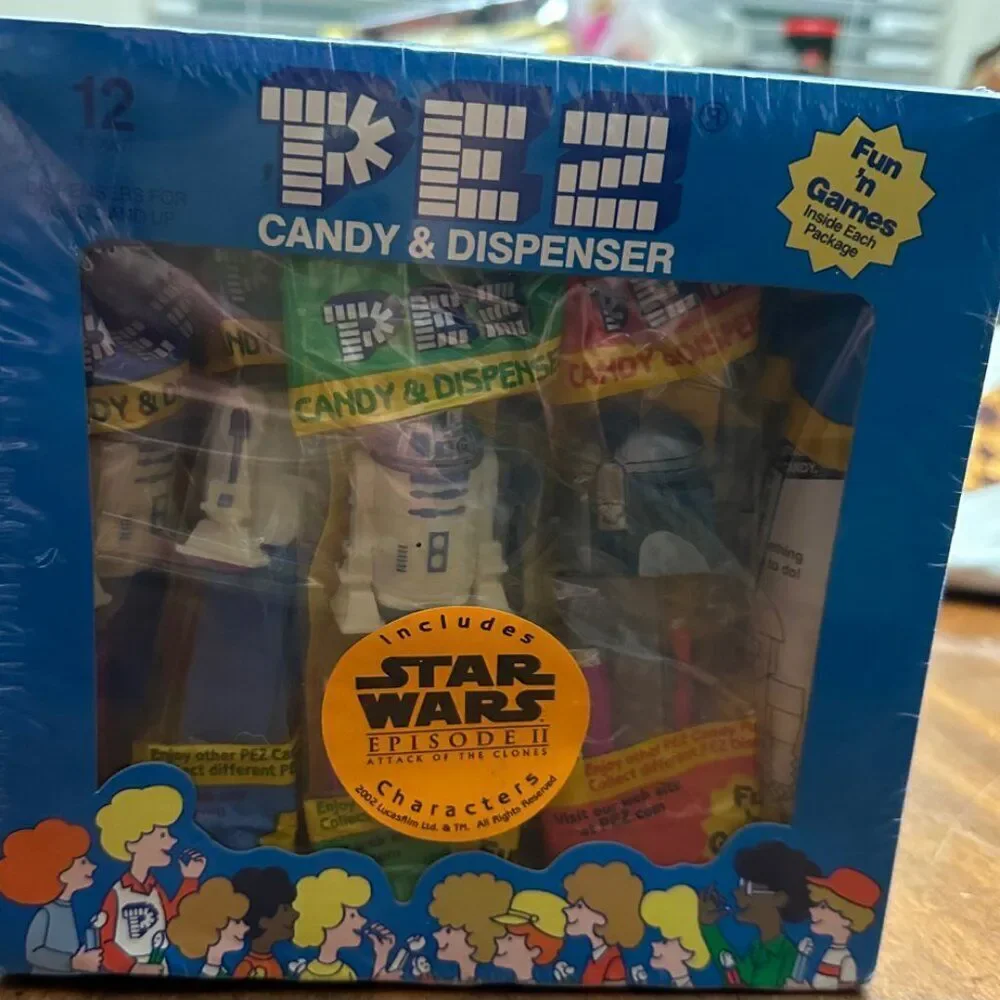 Pezz 12 count Starwars Sealed Original Vintage